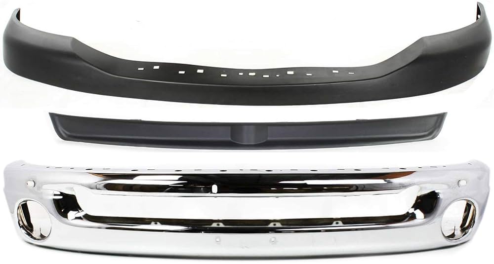 2003-2009 Dodge RAM 1500 2500 3500 Front Upper Bumper Cover - CH1000880 / CH1002383 / CH1091101 / CH1019103
