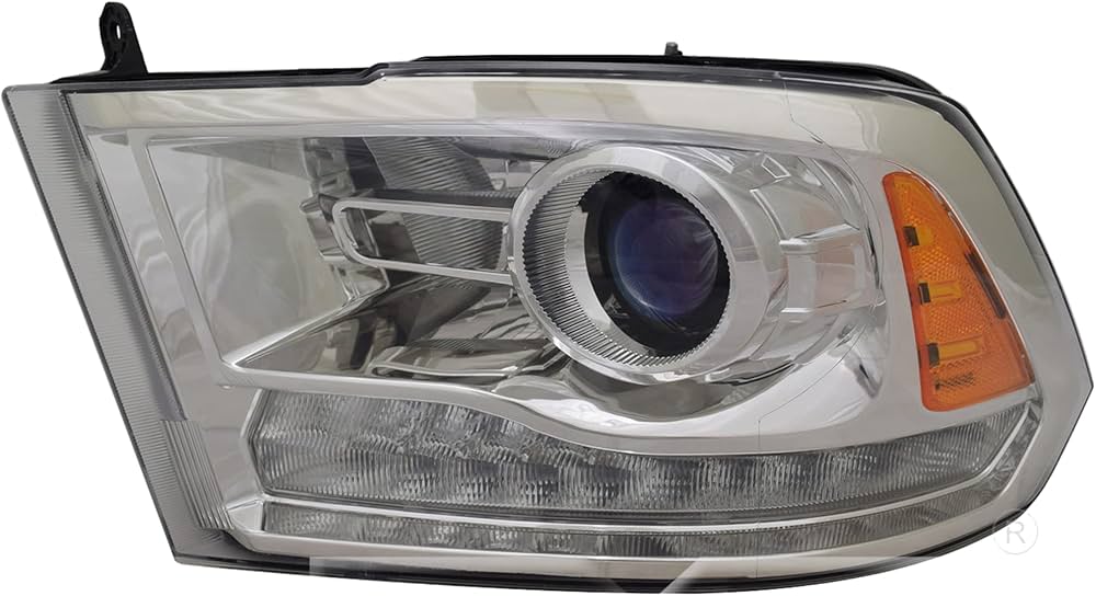 2013-2018 Dodge RAM 1500 / 2500 / 3500 Halogen Projector Style Headlight Assembly - CH2503244