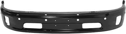 Dodge RAM 2009 - 2018 / 2019 - 2022  - Fits 2014 - 2017 Dodge Ram 1500 Front Bumper Black with Fog Light Holes with Park Sensor Holes  CH1002400