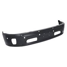 Dodge RAM 2009 - 2018 / 2019 - 2022  - Fits 2014 - 2017 Dodge Ram 1500 Front Bumper Black with Fog Light Holes with Park Sensor Holes  CH1002400