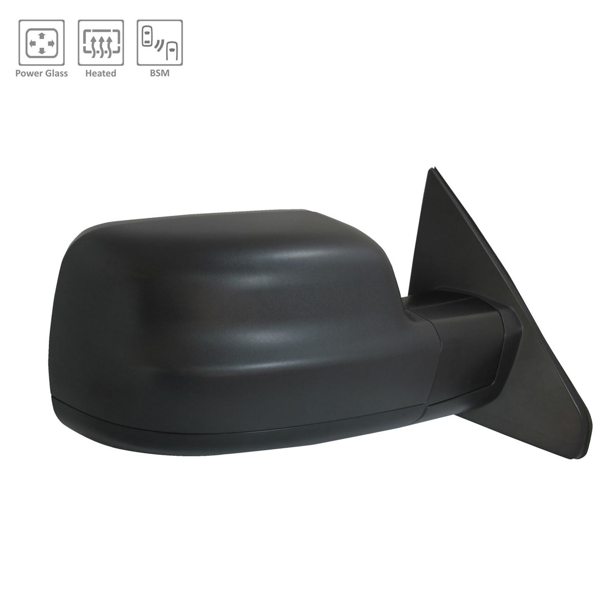 2019-2024 DODGE RAM 1500 Power Door Mirror Passenger Side