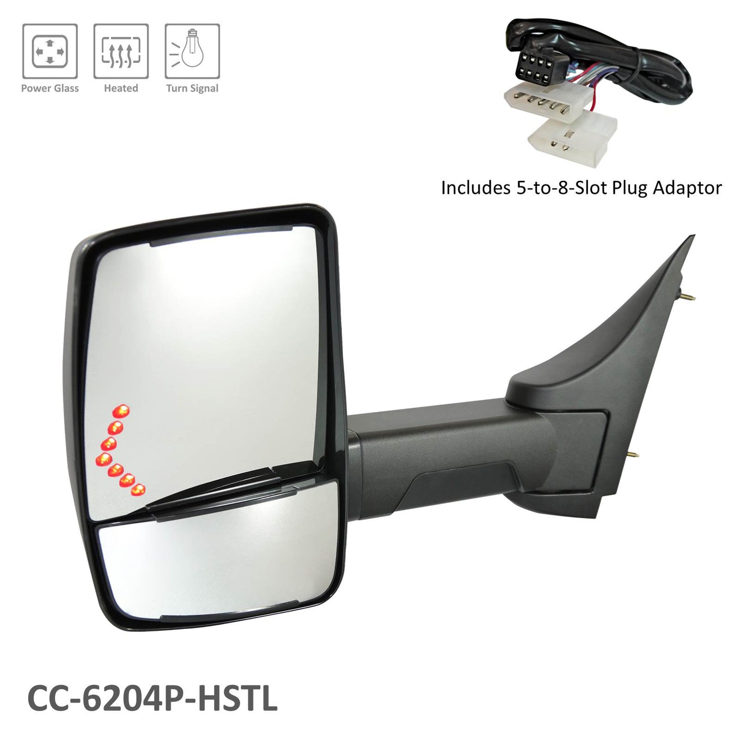 Savana Van 2003 - 2023 / Express Van 2003 - 2023 Towing Mirror w/signal
