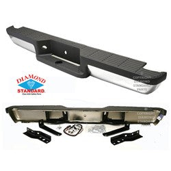 Ford Ranger 1993 - 1997, 1998 - 2012 Rear Chrome Bumper Assembly FO1101143