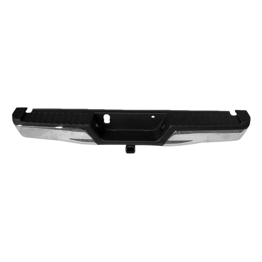 2015 - 2020 Ford F150 Chrome Rear Bumper Assembly W/O Park Sensor W/O Max Tow FO1103185