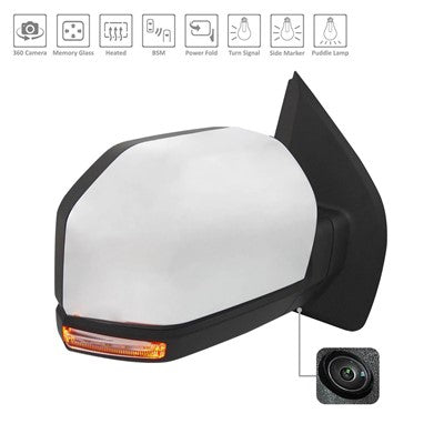 2015-2018 Ford F150 Power Door Mirror - FO1321575