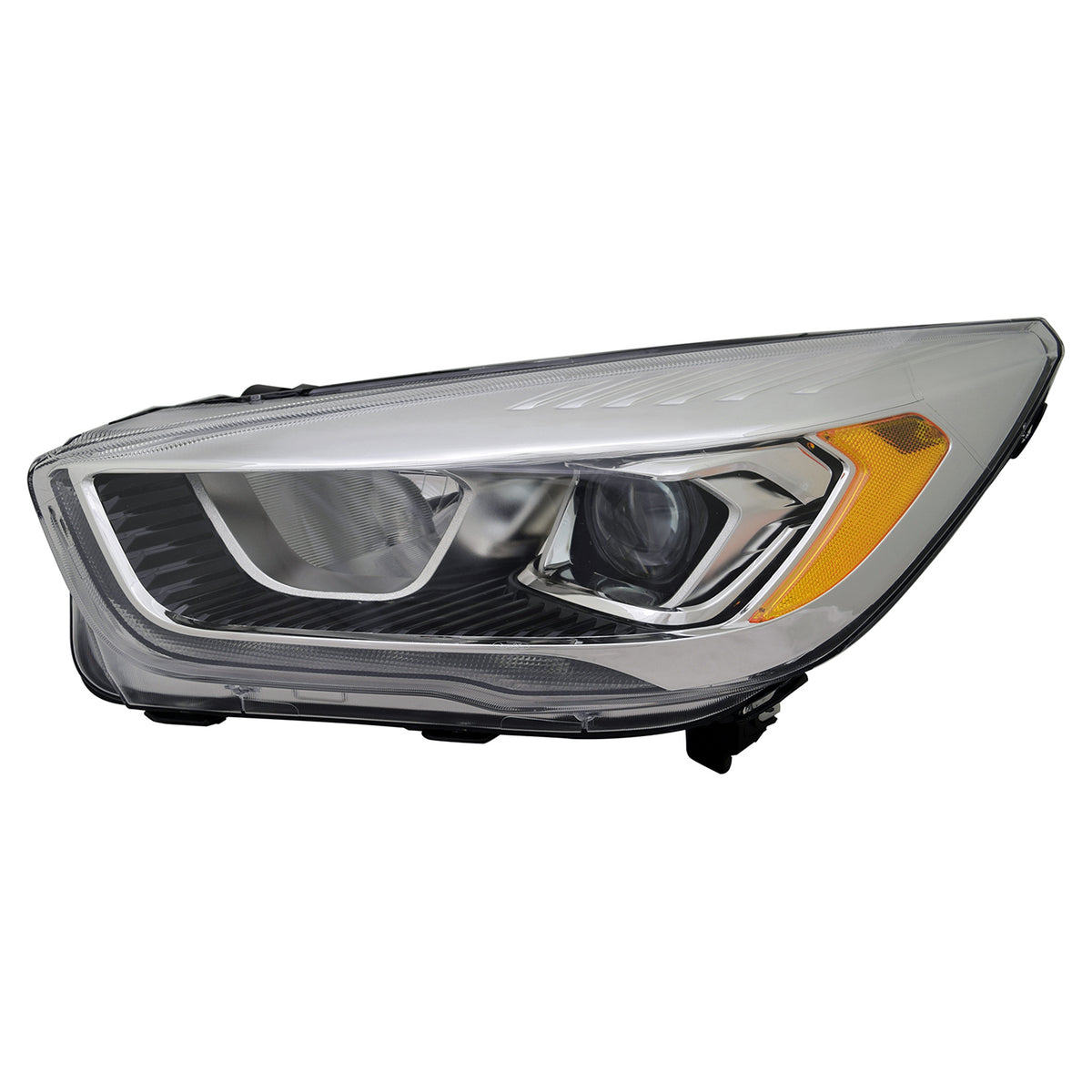 2017-2019 FORD ESCAPE Halogen Headlight Lens And Housing Driver Side