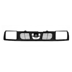 1998-2000 Nissan Frontier Black Grille - NI1200181