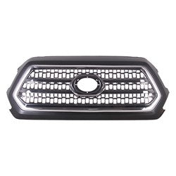 TOYOTA Tacoma FRONT GRILLE BLACK 2016 - 2022 TO1200418