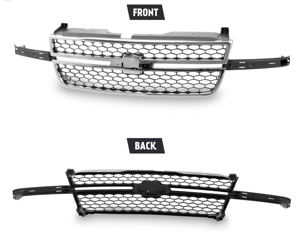 2005-2007 CHEVROLET SILVERADO Grille - GM1200546