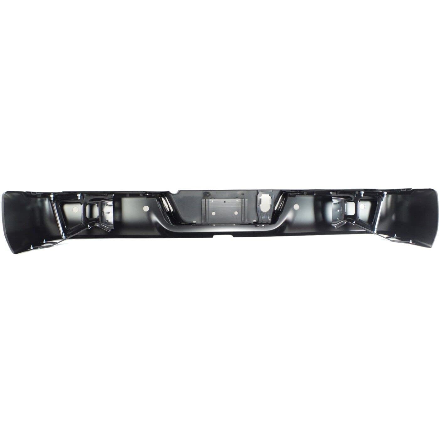 Dodge RAM 2009 - 2018 1500 2500 3500 Rear Step Bumper Assembly - Paintable with park sensor holes -  CH1103121