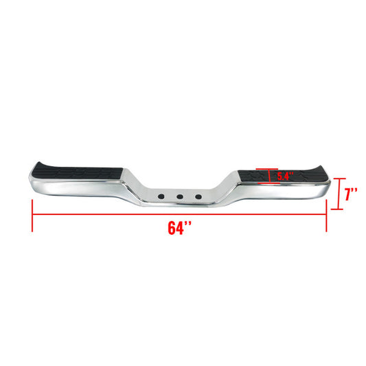 1989-1995 TOYOTA PICKUP Chrome Rear Bumper - TO1102221