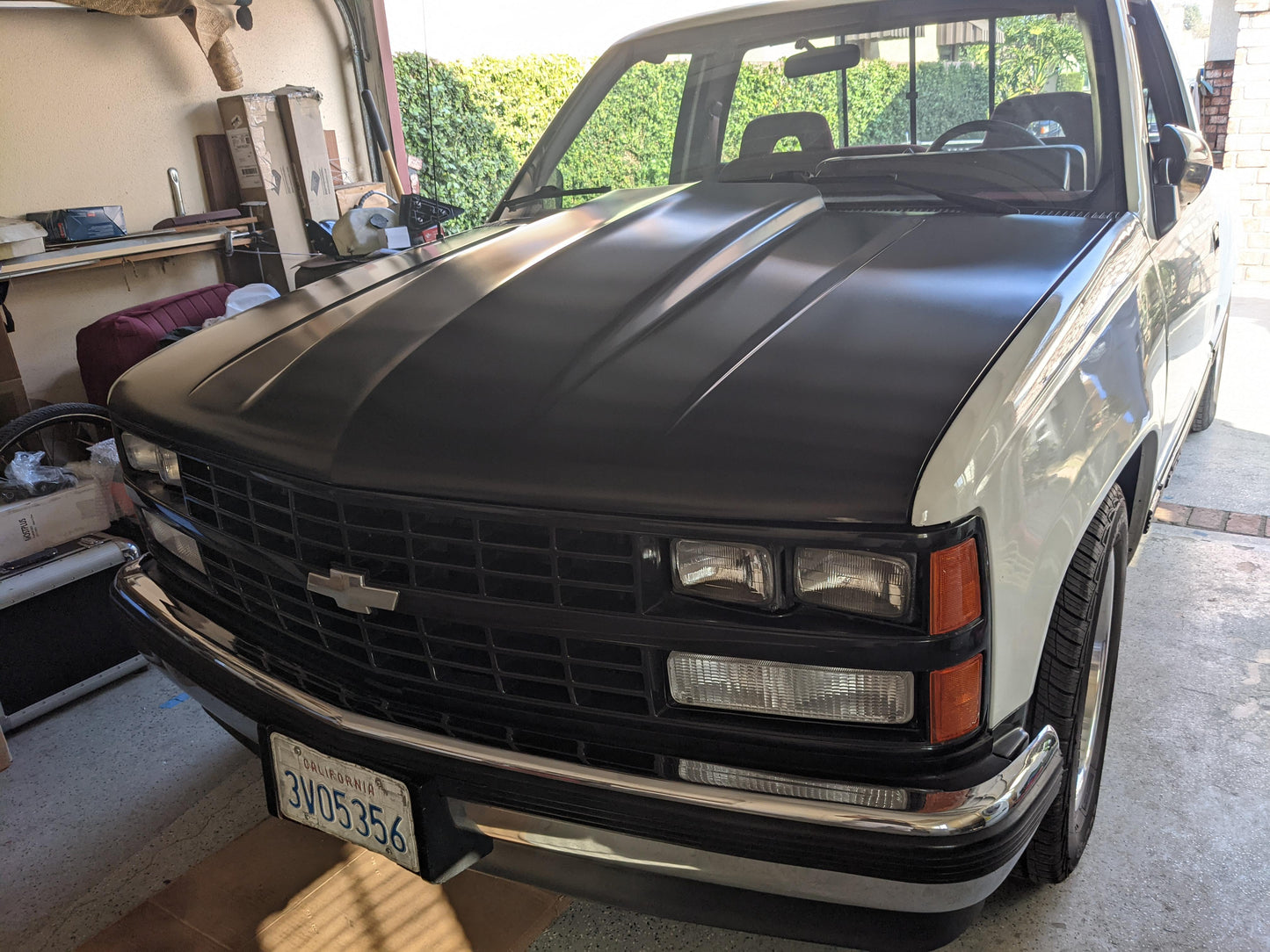1988 - 1998 GMC Sierra / Chev Silverado Steel cowl Hood EFXC1088V1A