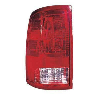 2009-2024 DODGE RAM 1500 RAM 1500 CLASSIC RAM 2500 RAM 3500 Bulb Style Tail Light Assembly Driver Side - CH2818124