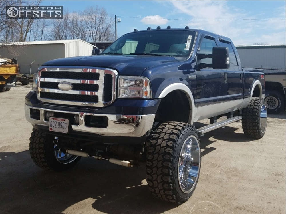 Ford F250 F350 F450 1999 - 2007 F350 Chrome Front End (without Headlights) FO1254985