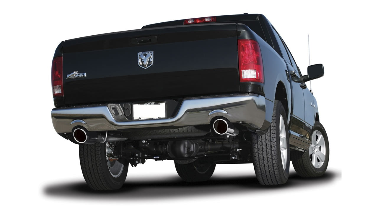 Dodge RAM 2009 - 2018 1500 Rear Chrome Bumper with Dual exhaust CH1102366