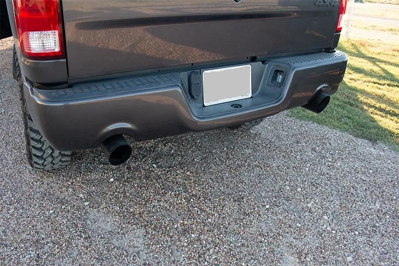 2018 Dodge Ram 1500 Rear Bumper (Black) w/dual exhaust, w/o sensor