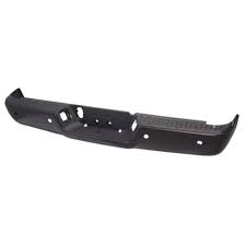 Dodge RAM 2009 - 2018 1500 2500 3500 Rear Step Bumper Assembly - Paintable with park sensor holes - CH1103121