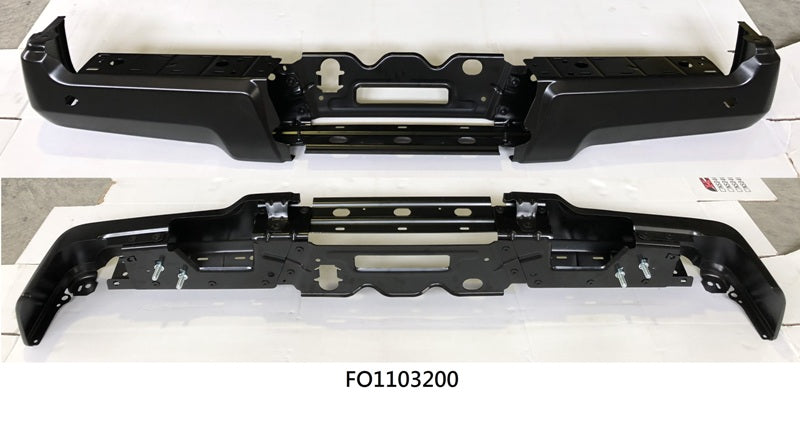 2017 - 2022 Ford F250 F350 F450 Rear Bumper Paintable with Park Sensor Holes FO1103196