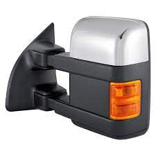 Ford F250 F350 F450 2011 - 2016 Passenger Mirror Chrome w/ memory, w/ Power Folding, w/temp sensor FO1321494