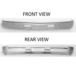 1988-2002 GMC Sierra, Chevrolet Silverado Front Chrome Bumper GM1002177 Assembly with Brackets