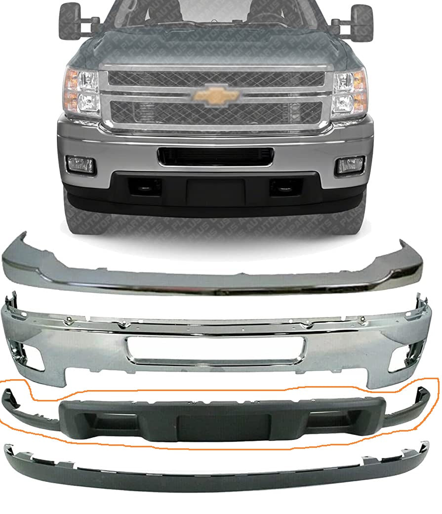 Silverado 2007 - 2013 2500 3500 Fits: 2011 - 2014 Front Lower Air Deflector GM1092213