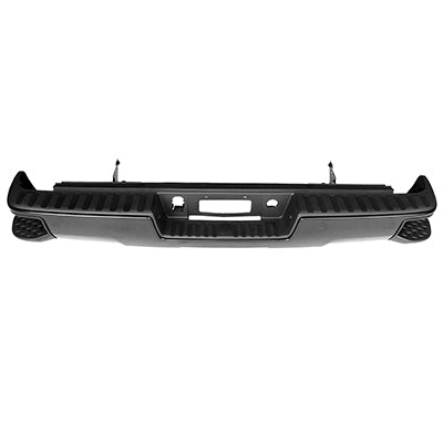 GMC Sierra 2014 - 2018 -  Chev Silverado Rear Black Step Bumper Assembly  GM1103177