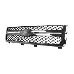 Silverado 2007 - 2013 Fits: 2011 - 2014 Chevrolet Silverado 2500 3500 Chrome Grille GM1200639