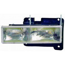 Sierra Silverado 1988 - 1997 also fits '98 - '02, Yukon 1992 - 1999, Tahoe 1992 - 1999, Suburban 1992 - 1999 Composite Headlight GM2502101 GM2503101