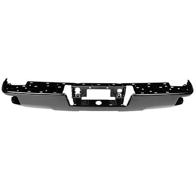 GMC Sierra 2014 - 2018 & 2019 & Chev Silverado 2014 - 2018 & 2019 Rear Black Step Bumper face bar  GM1102565