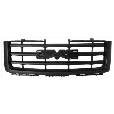 2007 - 2013 GMC Sierra 1500 Black Grille GM1200583