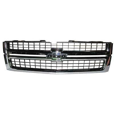 2007 - 2013 Chevrolet Silverado Front Grille 2500 3500 GM1200608