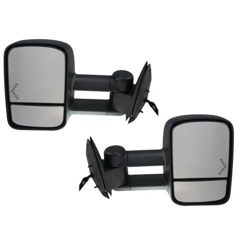 2003 - 2006 GMC Sierra Chev Silverado Towing Mirrors with Power, Heat and Signal - Pair PLATINUMGM0306