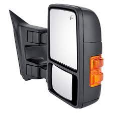 Ford F250 F350 F450 2011 - 2016 SuperDuty Passenger Towing Mirror with Power, Heat, Signal and Temp Sensor FO1321401