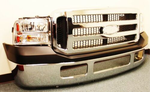 Ford F250 F350 F450 1999 - 2007 F350 Chrome Front End (without Headlights) FO1254985