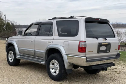 Toyota 4Runner 1996 - 2002 Rear Chrome Bumper with Flare Holes (3 pieces)