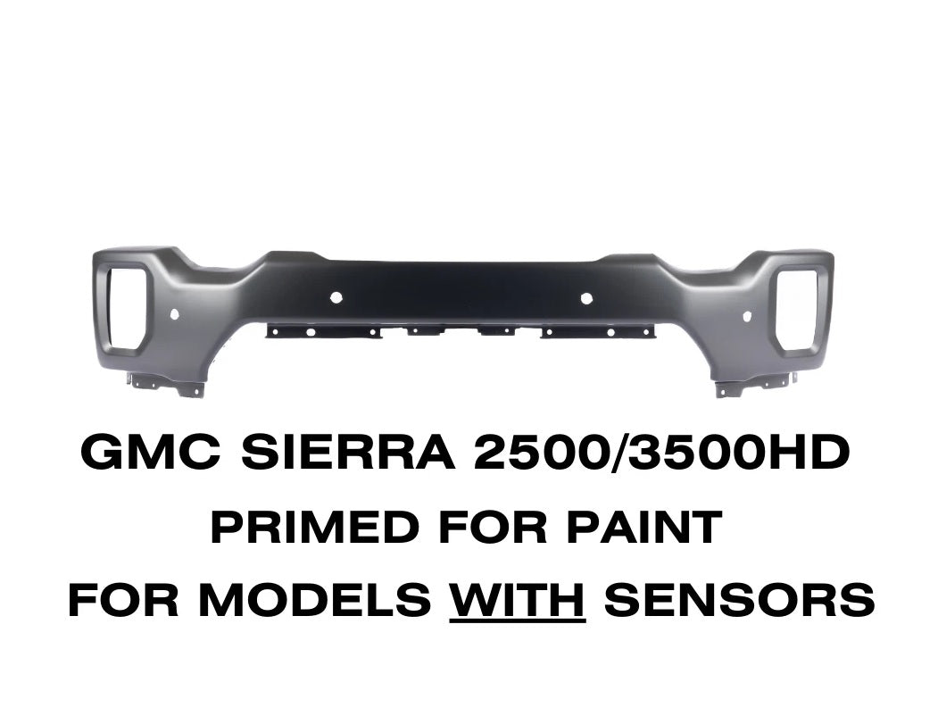 GMC Sierra 2500 3500 2019 - 2022 FRONT BUMPER GM1002884