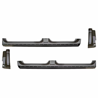 2009 - 2014 Ford F150 Rockers and Cab Corner Kit