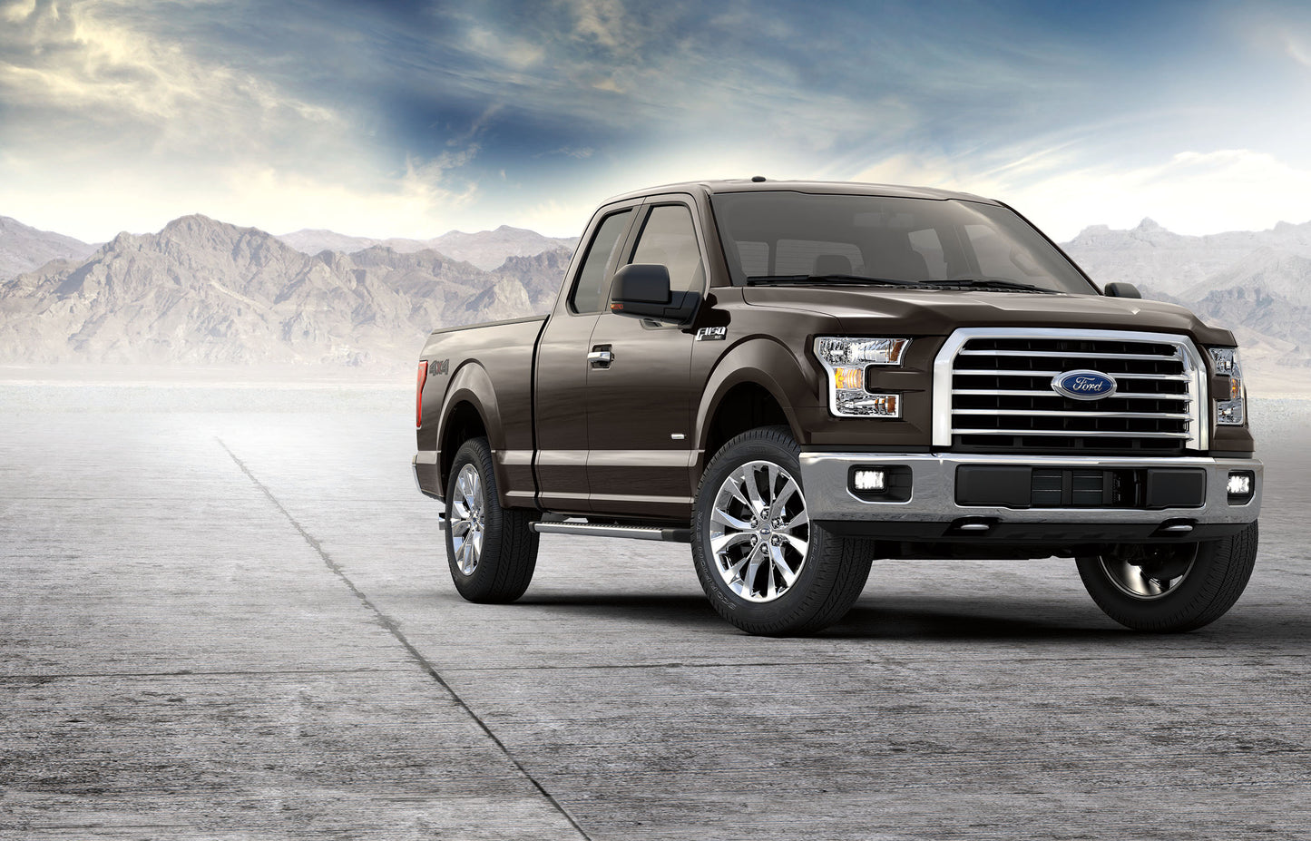 Ford F150 2015 - 2017, 2018 - 2020 Rear Plastic Step Pad W/TOW W/O PARK SENSOR FO1191143
