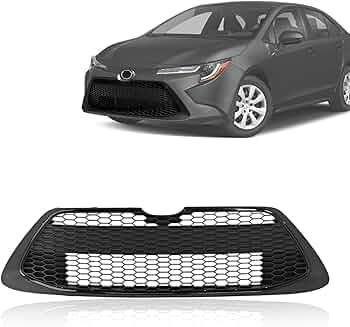 2020 - 2022 TOYOTA COROLLA SEDAN FRONT BUMPER GRILLE TO1036204