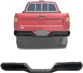 Toyota Pickup 1989 - 1994 REAR BLACK BUMPER TO1102222