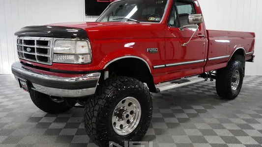 Ford F250 F350 F450 1992 - 1998 Front Bumper Impact Plastic FO1057220