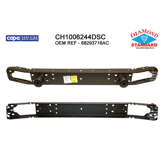 2018-2026 JEEP WRANGLER Front Bumper Impact Bar