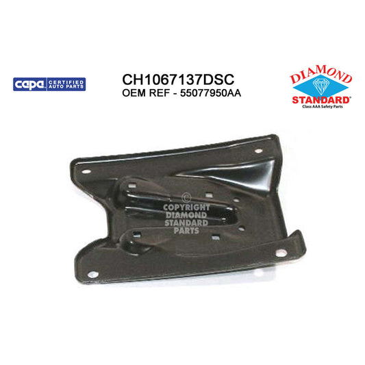 2006-2008 DODGE RAM 1500 Front Bumper Bracket Passenger Side
