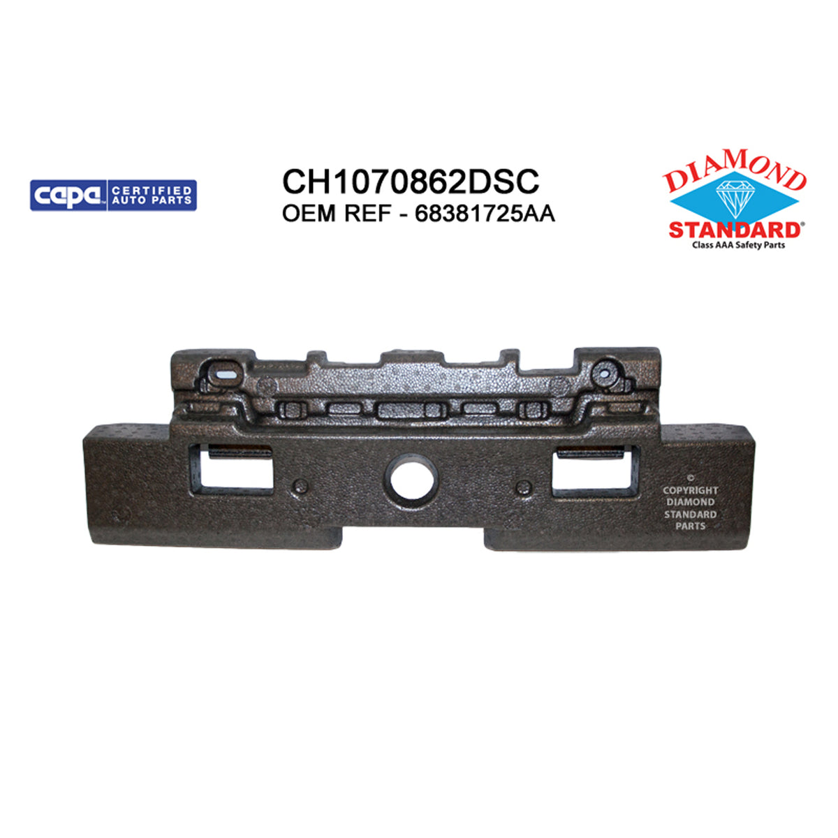 2018-2020 DODGE DURANGO Front Bumper Impact Absorber