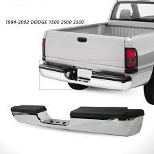 Dodge RAM 1994 - 2001 1500 2500 3500 Rear Chrome Bumper Assembly CH1102328