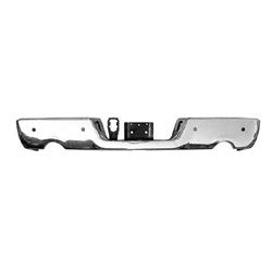 Dodge RAM 2009 - 2018 1500 Rear Chrome Bumper with Sensors and with Dual exhaust CH1102365
