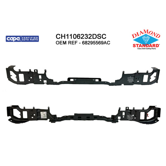 2018-2026 JEEP WRANGLER Rear Center Bumper Bracket