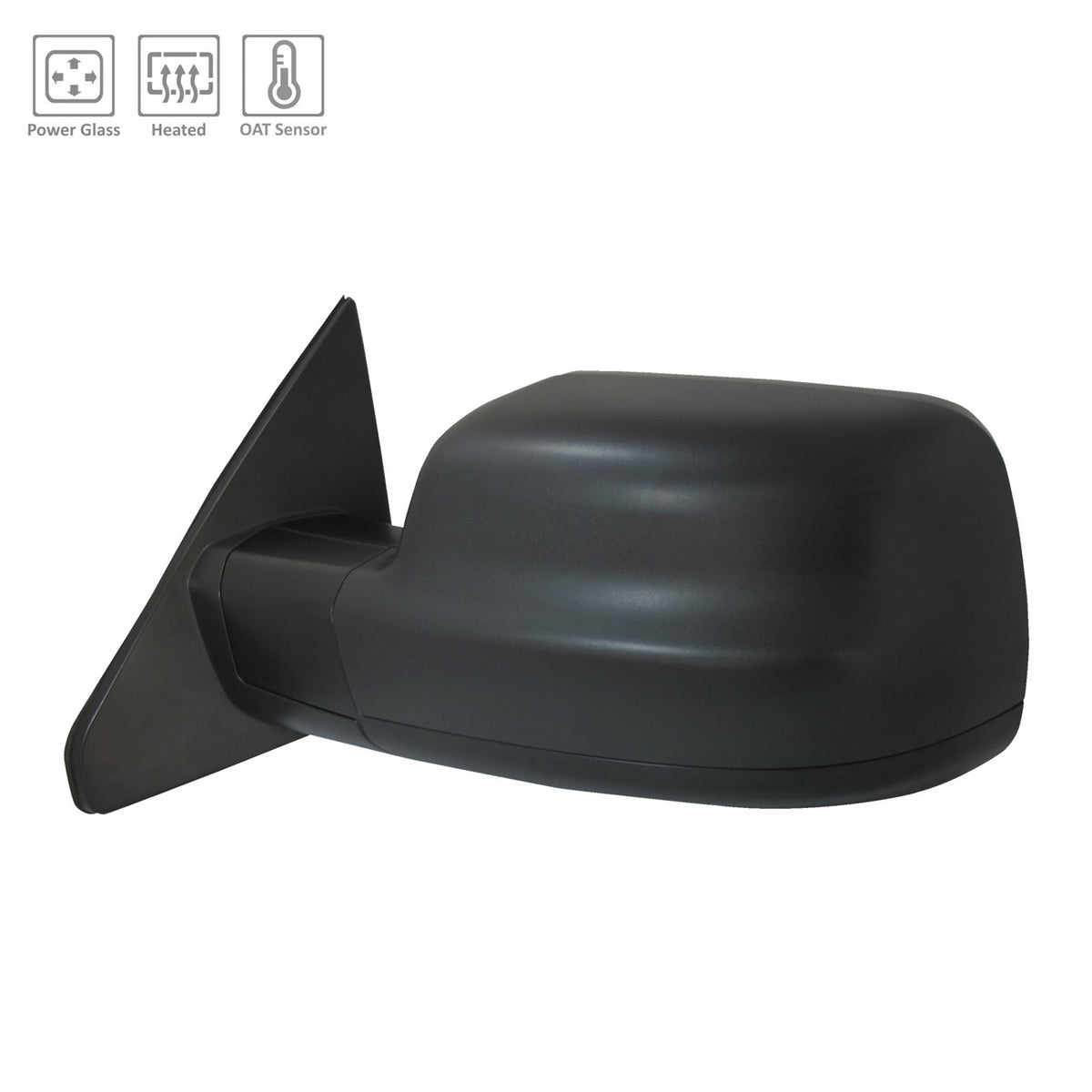2019-2024 DODGE RAM 1500 Power Door Mirror Driver Side