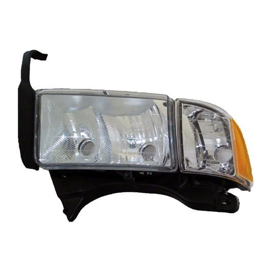 1999-2002 DODGE RAM 1500 RAM 2500 RAM 3500 Headlight Assembly Driver Side - CH2502123