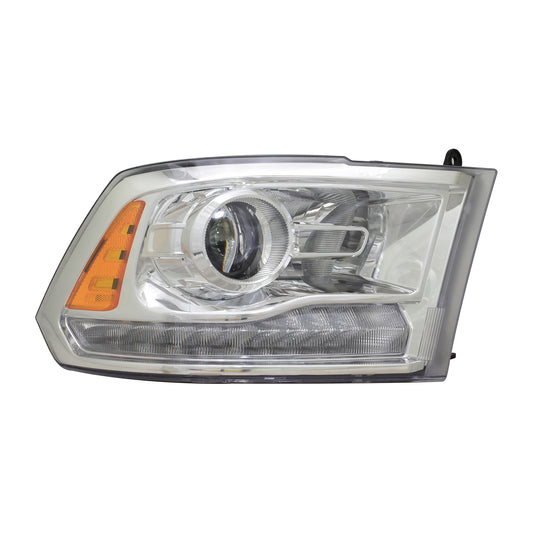 2016-2021 DODGE RAM 1500 RAM 1500 CLASSIC RAM 2500 RAM 3500 RAM 4500 RAM 5500 Halogen Projector Style Headlight Assembly Passenger Side
